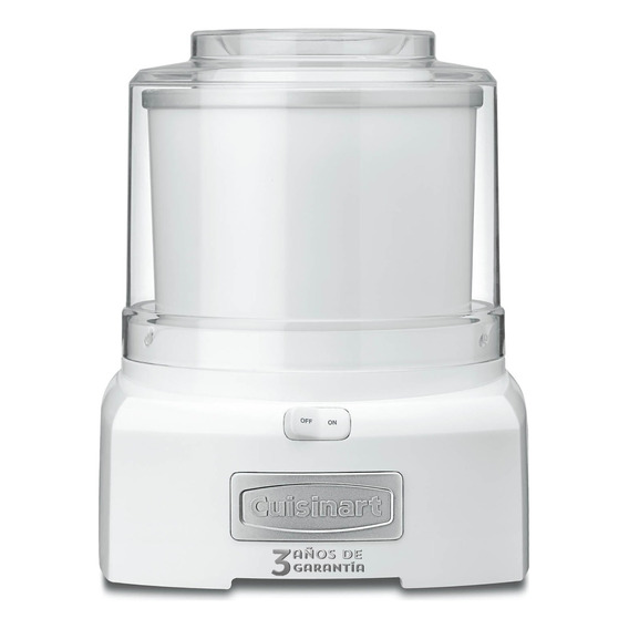 Maquina Automática De Helado Blanca Cuisinart Ice-21