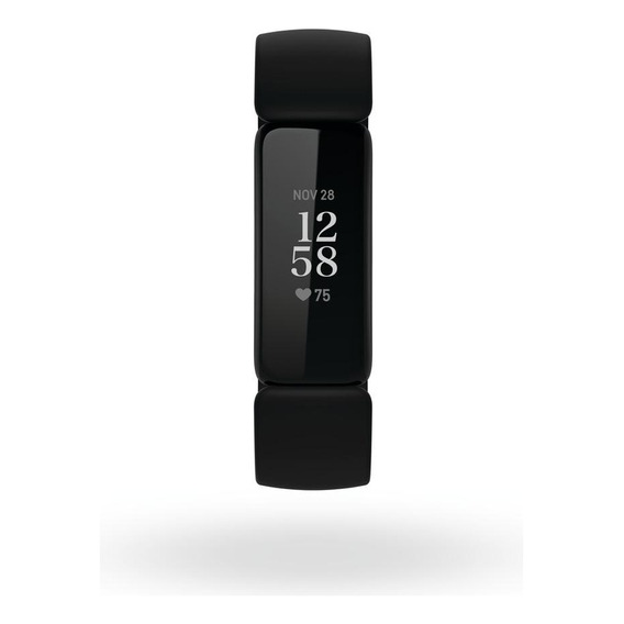 Smartband Fitbit Inspire 2 caja de  plástico black, malla  black de  elastómero FB418