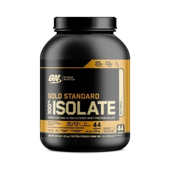 Optimum Nutrition Gold Standard 100% Isolate 2.91 Lbs