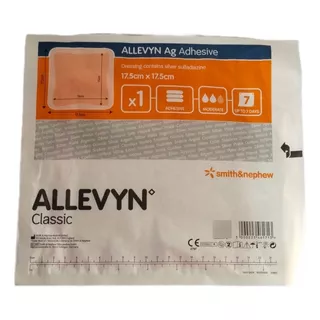 Aposito Allevyn Classic Ag 17.5cmx17.5cm Adhesivo