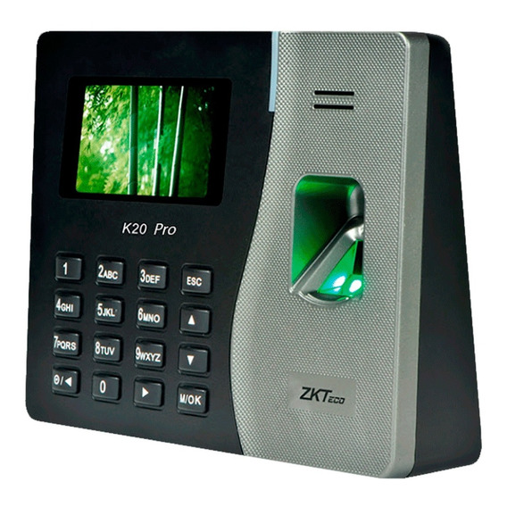 Control De Acceso Y Asistencia Biometrico Zkteco Mod K20 Pro