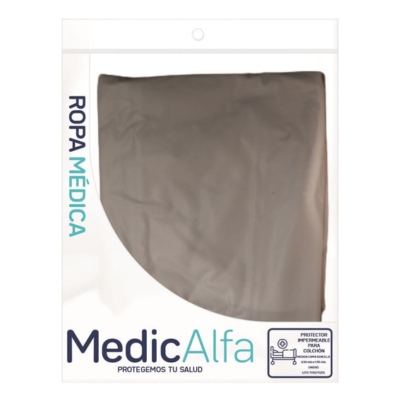 Protector Colchon Medic Alfa Desechable Cama Sencilla