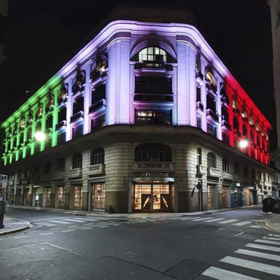 Bañador Led Exterior 1 Mt Rgb Alta Potencia Profesional