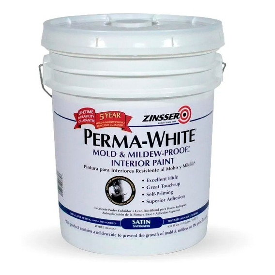 Perma-white Interior Antihongo Y Moho | Satinado | 20lts