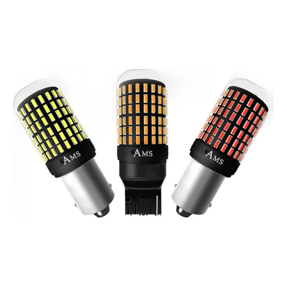 Bombillos Luz Led Stop Freno Reversa Direccionales Carro