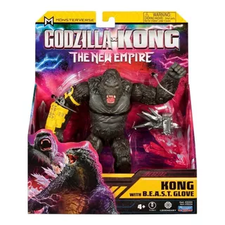 Godzilla Vs Kong King Kong 16 Cm Incluye Accesorio