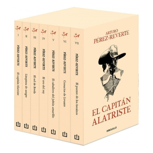 Estuche Capitan Alatriste - Saga Completa