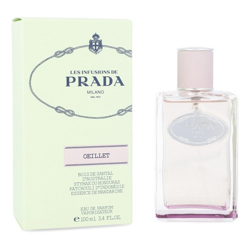 Prada Infusions Oeillet 100ml Edp Spray Volumen de la unidad 100 mL