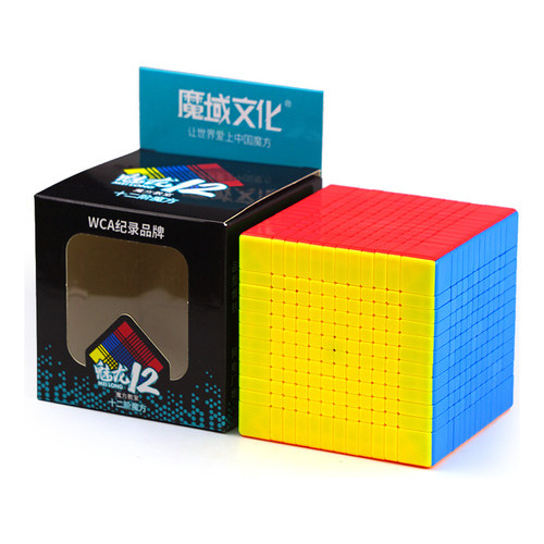 Rubik Moyu Meilong Cubo De Velocidad 12x12x12 Color de la estructura 12x12 color