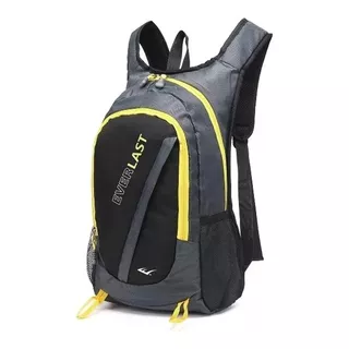 Mochila Running Everlast Trekking Bici Deportes Hombre Mujer Color Gris | Modelo 21375