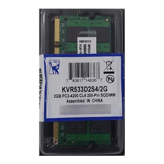 Kingston Memoria Ram Ddr2 533  Pc2-4200 Mhz 2gb Laptop