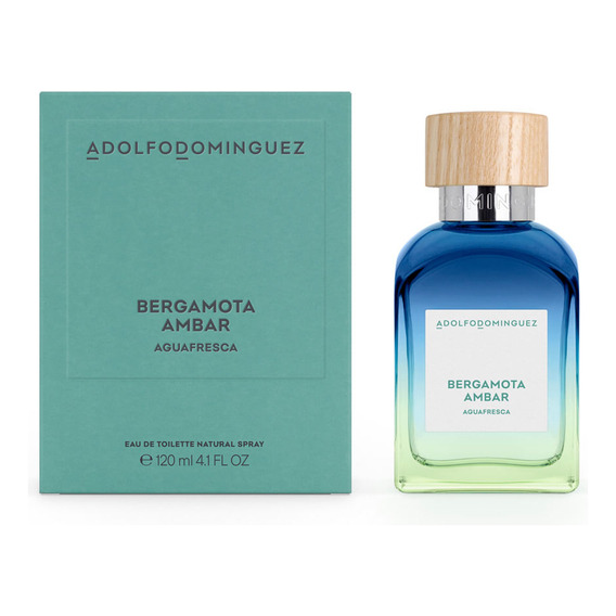 Perfume Hombre Adolfo Dominguez Bergamota Ambar Edt 120 Ml