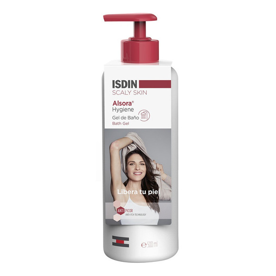 Isdin Alsora Higiene Psoriasis Gel Baño 500 Ml