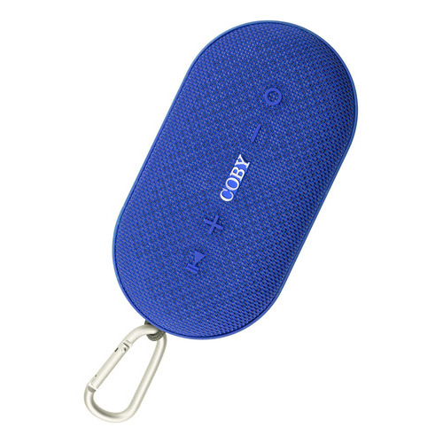 Coby Altavoz Bluetooth Portátil Ipx-5 Resistente Al Agua I. Color Blue
