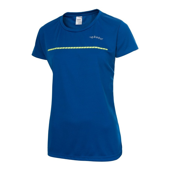 Remera Deportiva Mujer Running Tenis Padel Poliester Kadur