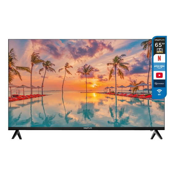 Smart Tv Smartlife 4k Uhd 65  Sint Digital Wifi