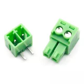 Conector Enchufable, 3.81mm, 2 Pines, 5 Pares