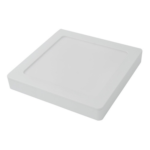 Luminaria Cuadrada Slim Plafon Ledvance 86493 15w 6500k Color Blanco