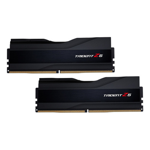 Memoria RAM Trident Z5 gamer color matte black 32GB 2 G.Skill F5-6000U3636E16GX2-TZ5