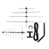 Antena Pbd Digital Hd Yagi Para Una Recepcion Clara, 4k / 1