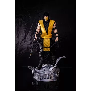 Scorpion Figura Mortal Kombat Coleccion Gran Tamaño 40cm