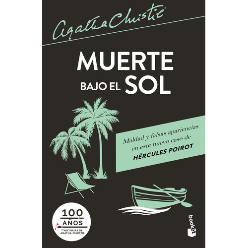 Muerte bajo el sol, de Christie, Agatha. Serie Booket Editorial Booket México, tapa blanda en español, 2021