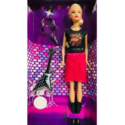 Muñeca Poppi Doll Kiara Rockstar