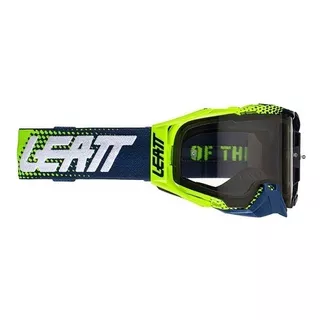 Óculos Motocross Leatt Velocity 6.5 Trilha Verde Fluo Cor Da Armação Verde-lima Tamanho Tu