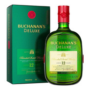 Whisky Buchanan's 12 Anos Deluxe Com Caixa 1000ml 1 Litro