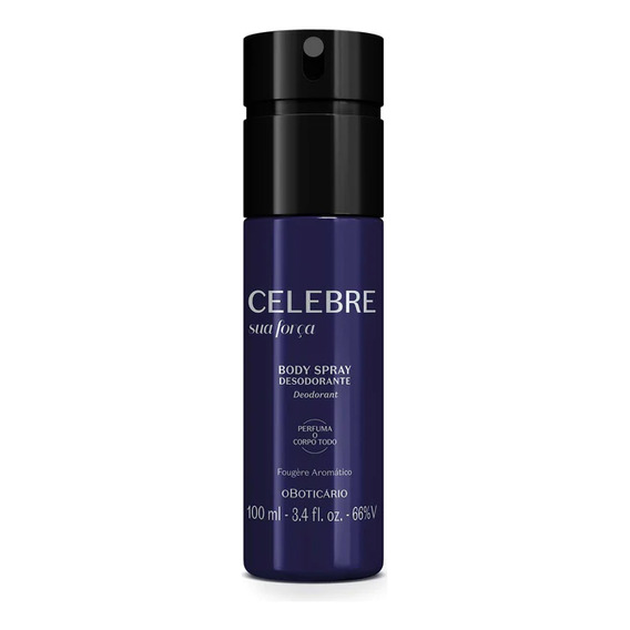 Celebre Des Body Spray Forca 100ml