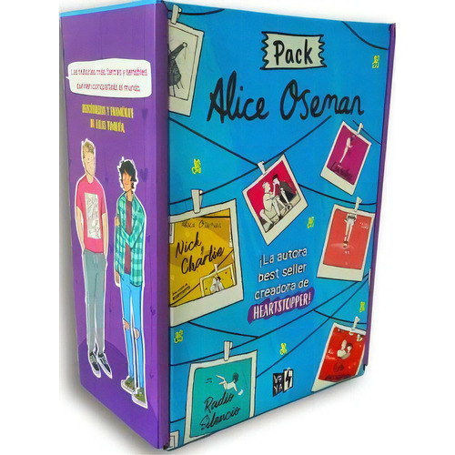 Pack Alice Oseman, De Oseman, Alice. Editorial Vergara Y Riba, 2023