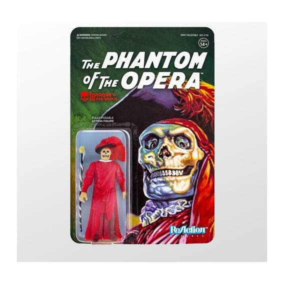 Phantom Of The Opera Reaction Masque Of Red Death Super 7