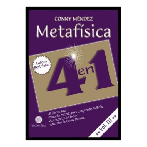 Metafísica 4 En 1 Volumen Iii Conny Mendez