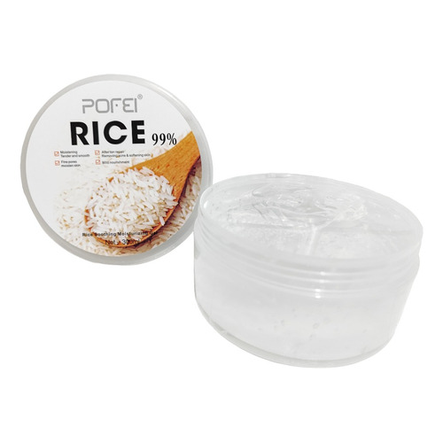 Gel Exfoliante De Arroz Acido Hialuronico Aclarante 300ml Momento de aplicación Día/Noche Tipo de piel Mixta