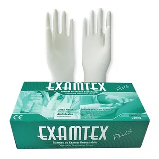 Guante Examen Latex Caja X100 Examtex