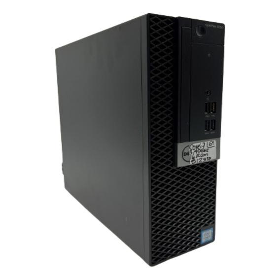 Cpu Dell Optiplex 5050 Sff Core I7 6a Gen 16gb Ram Ssd 480gb