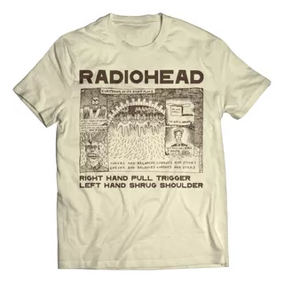 Camiseta Radiohead Right Hand Pull #2 Rock Activity