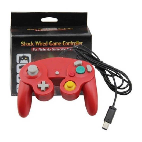 Joystick Control Mando Para Game Cube Rojo