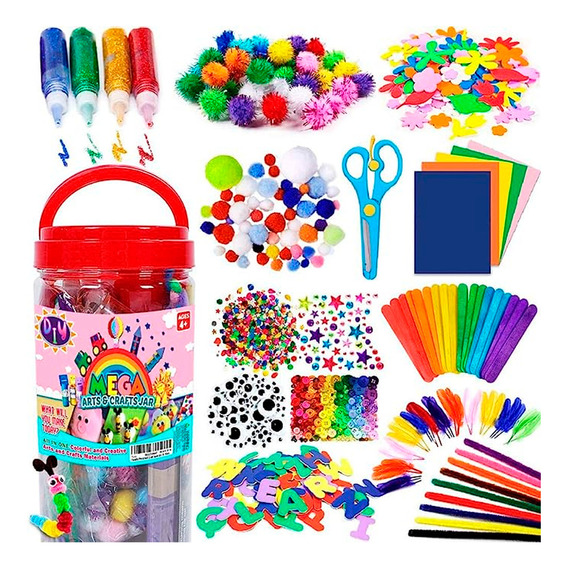 Kit De Arte Manualidades Para Niños Diy Toys Bricolaje