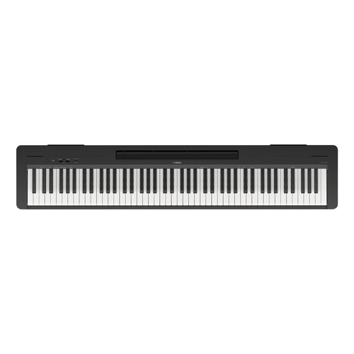 Piano digital eléctrico Yamaha P-145 con pedal de sustain P145, color negro, 110 V