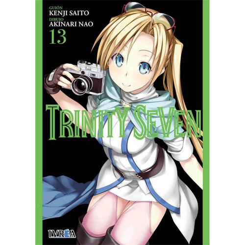 Trinity Seven 13, De Kenji Saito. Editorial Ivrea, Tapa Blanda En Español