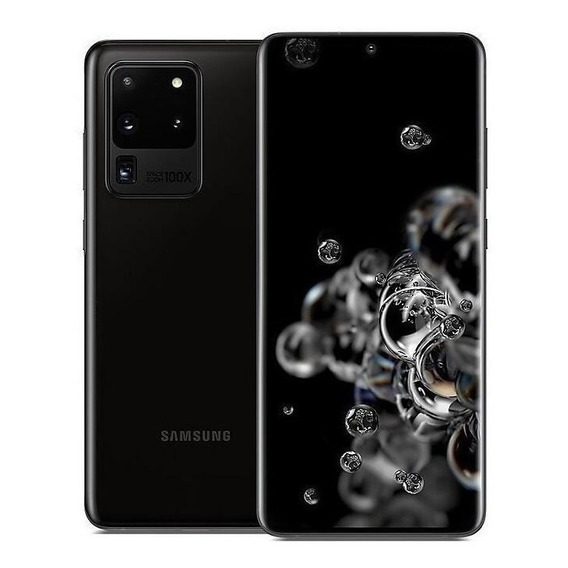 Samsung Galaxy S20 Ultra 5g 128 Gb Black 12 Gb Ram Liberado