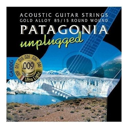 Encordado Acústica Patagonia 009 Ultra Light Ga100g