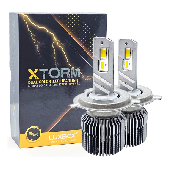 Focos Led Dual Color Luz Blanca Y Amarilla Xtreme Gama Alta