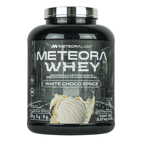 Proteína Whey Hidrolizada 100% | Meteora Labs | 65 Servicios Sabor White Choco Space