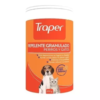 Traper Repelente Granulado 600grs Exteriores Perros Gatos 