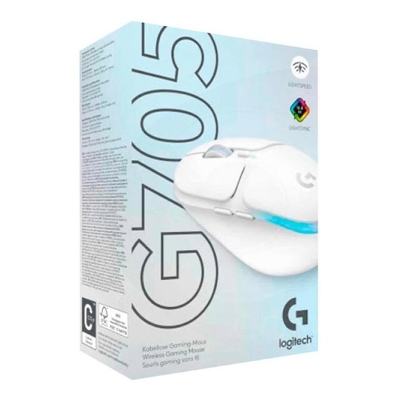 Mouse Gamer Logitech G705 Wireless Lightsync White Aurora