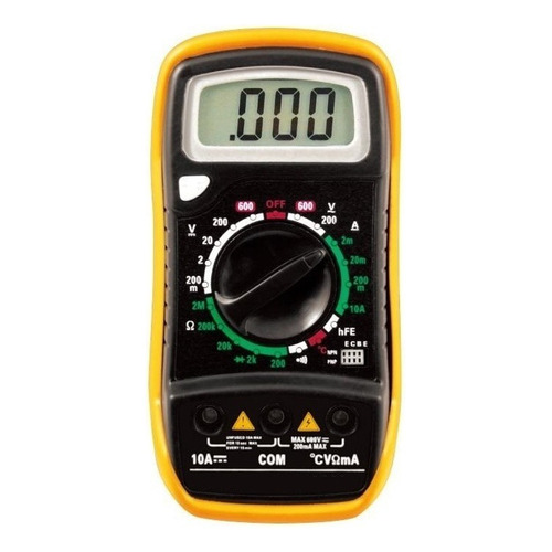 Tester Digital Buzzer/temperatura/data Hold Netmak Nm-838