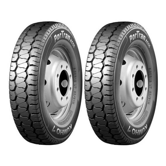 Kit 2 Neumáticos Kumho 500 R12 Kc55 10t Cavallino 6c