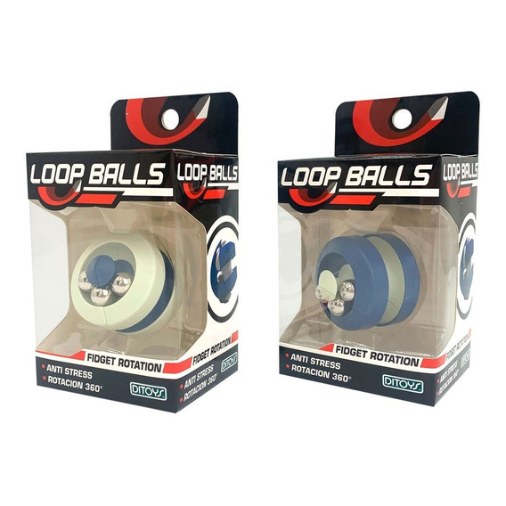 Juguete Anti Estres Loop Balls Laberinto Giro 360° Ditoys